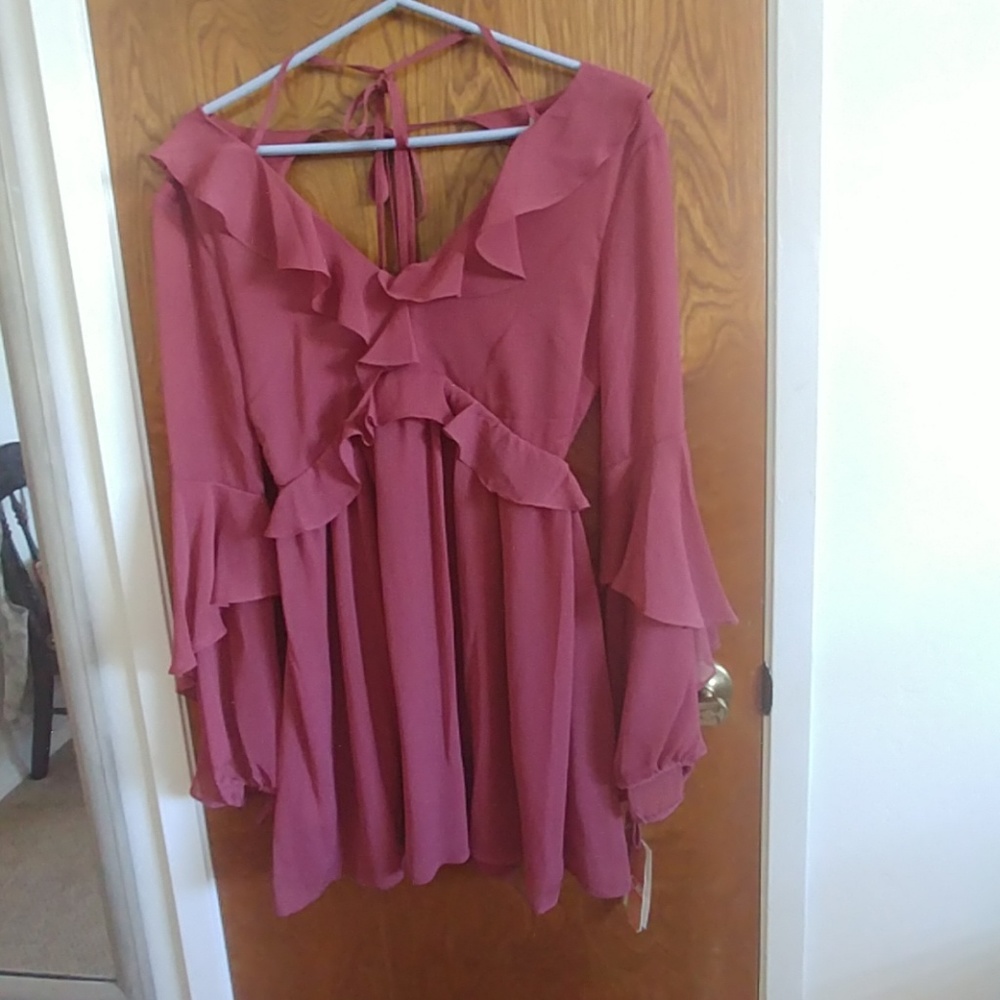 ***NEW!!!! Gianni Bini Mauve dress (GB) Bare back